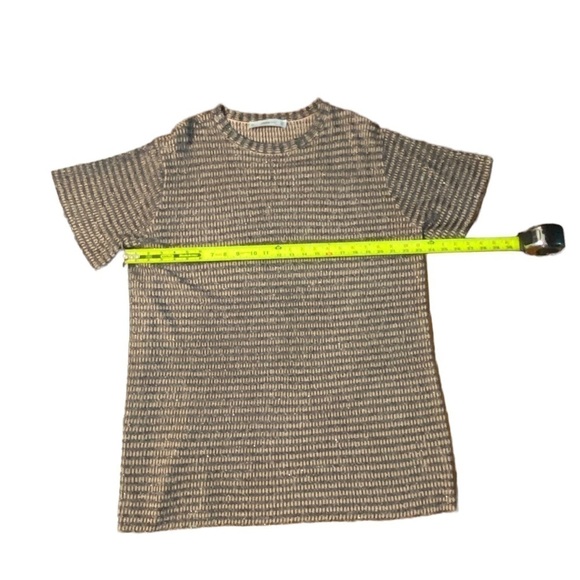 Zara Knit Women’s Tunic Shirt Dress Black Pink Sparkles Size M - Picture 3 of 13